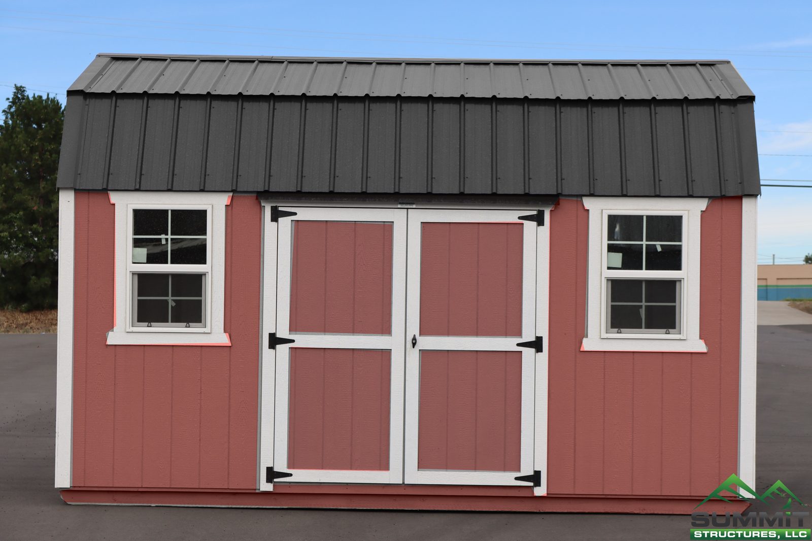 10×16 Lofted Barn – Buckskin
