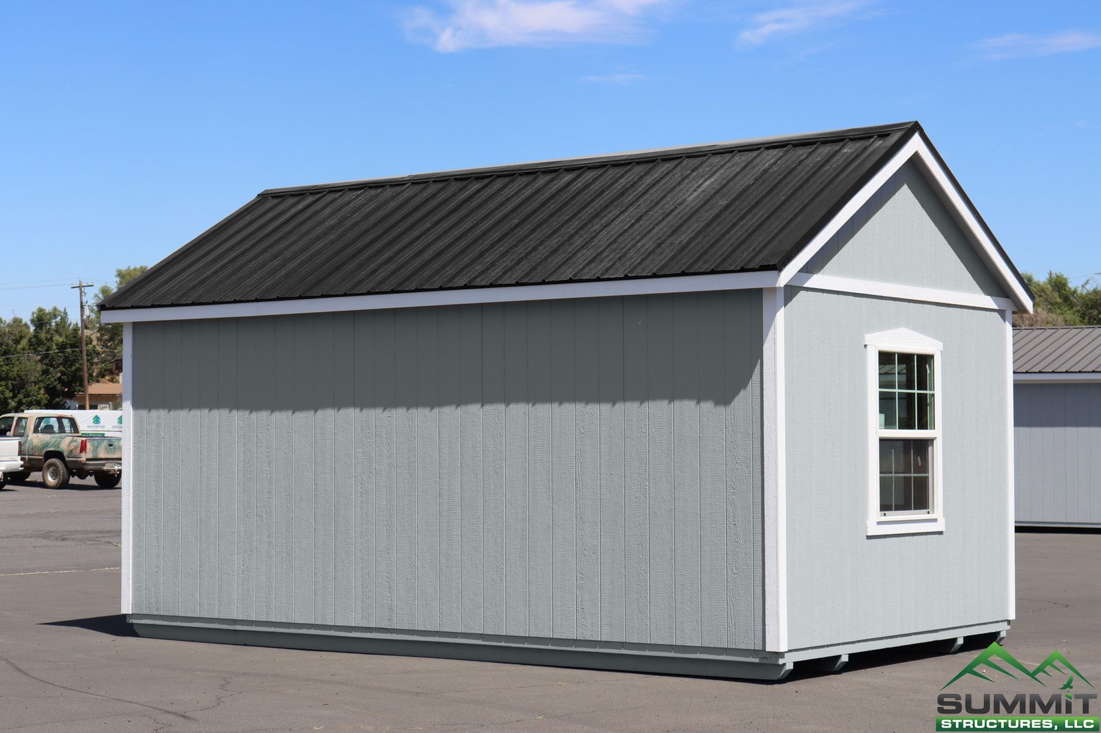 12×16 Premier Shed – Black