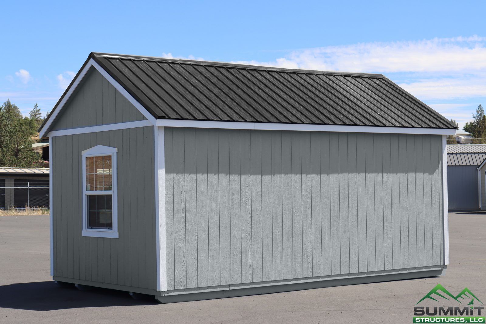 12×24 Premier Shed – Navy Blue