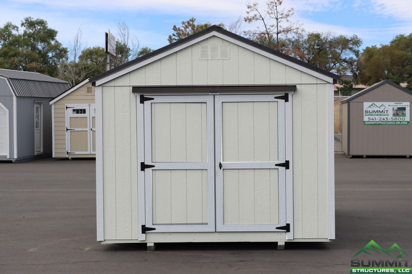8×12 Utility Shed – Buckskin