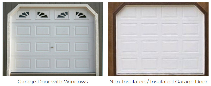 House-Quality Garage Door & Man Door