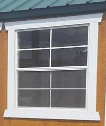 Single-Pane Aluminum or Double-Pane Vinyl Windows