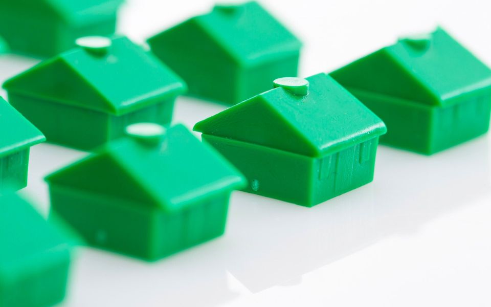green monopoly houses